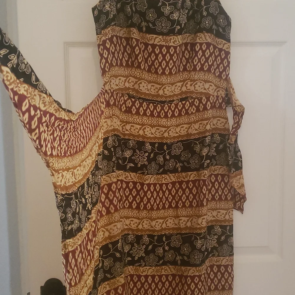 Vntg Spenser Jeremy 100% silk dress - Picture 7 of 11